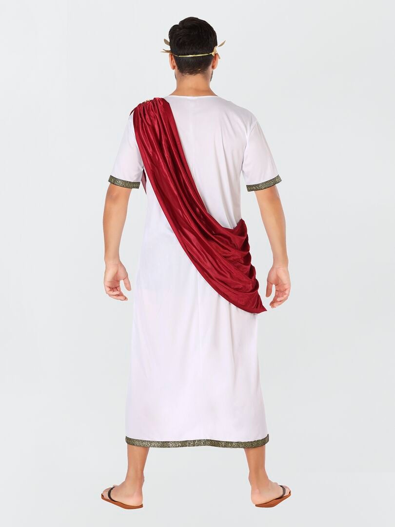 Costume da romano bianco/rosso - Kiabi