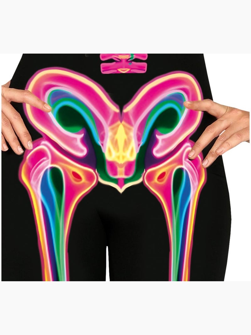 Costume da scheletro al neon Multicolore - Kiabi