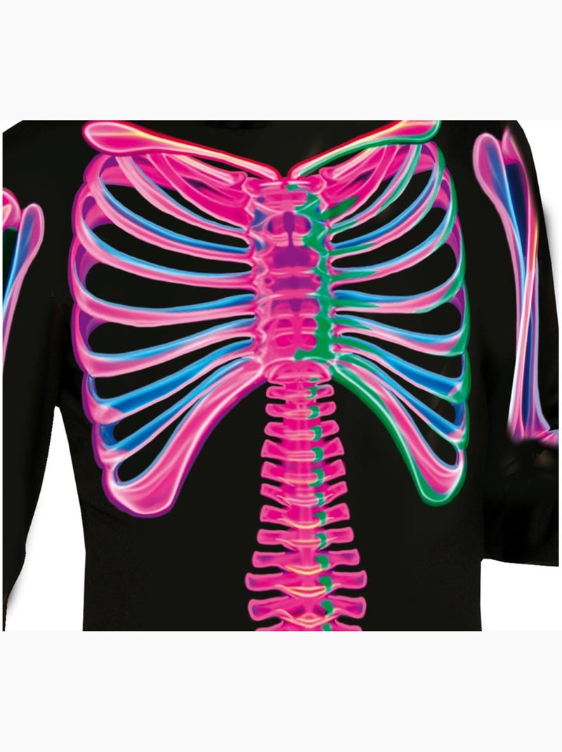 Costume da scheletro al neon Multicolore - Kiabi