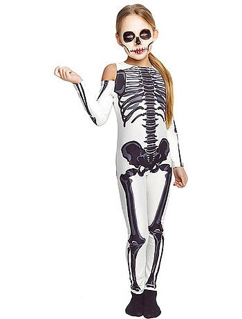 Costume da scheletro completo