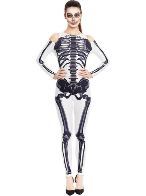 Costume da scheletro completo - Kiabi