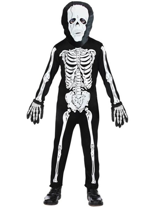 Costume da scheletro con maschera - Kiabi