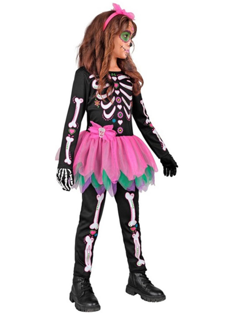 Costume da scheletro con tutù Multicolore - Kiabi