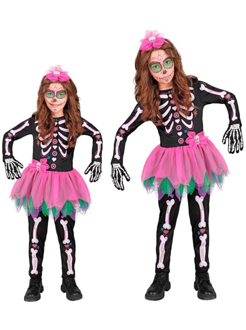 Costume da scheletro con tutù Multicolore - Kiabi