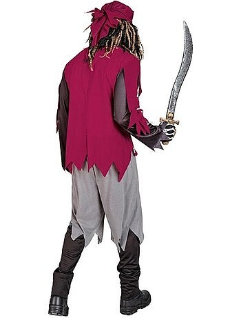 Costume da scheletro da mozzo pirata