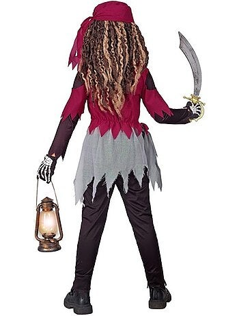 Costume da scheletro da mozzo pirata