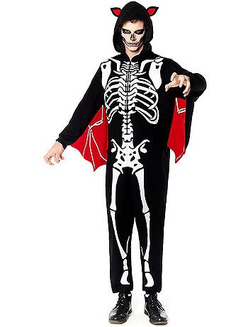 Costume da scheletro di pipistrello