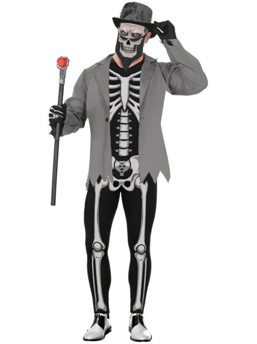 Costume da scheletro elegante da uomo - Kiabi