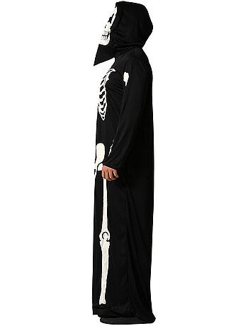 Costume da scheletro fosforescente per adulti