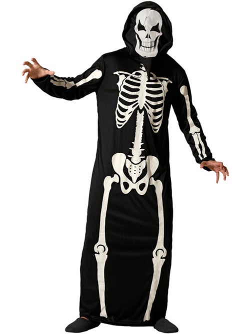 Costume da scheletro fosforescente per adulti - Kiabi