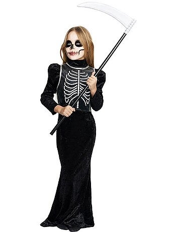 Costume da scheletro glamour