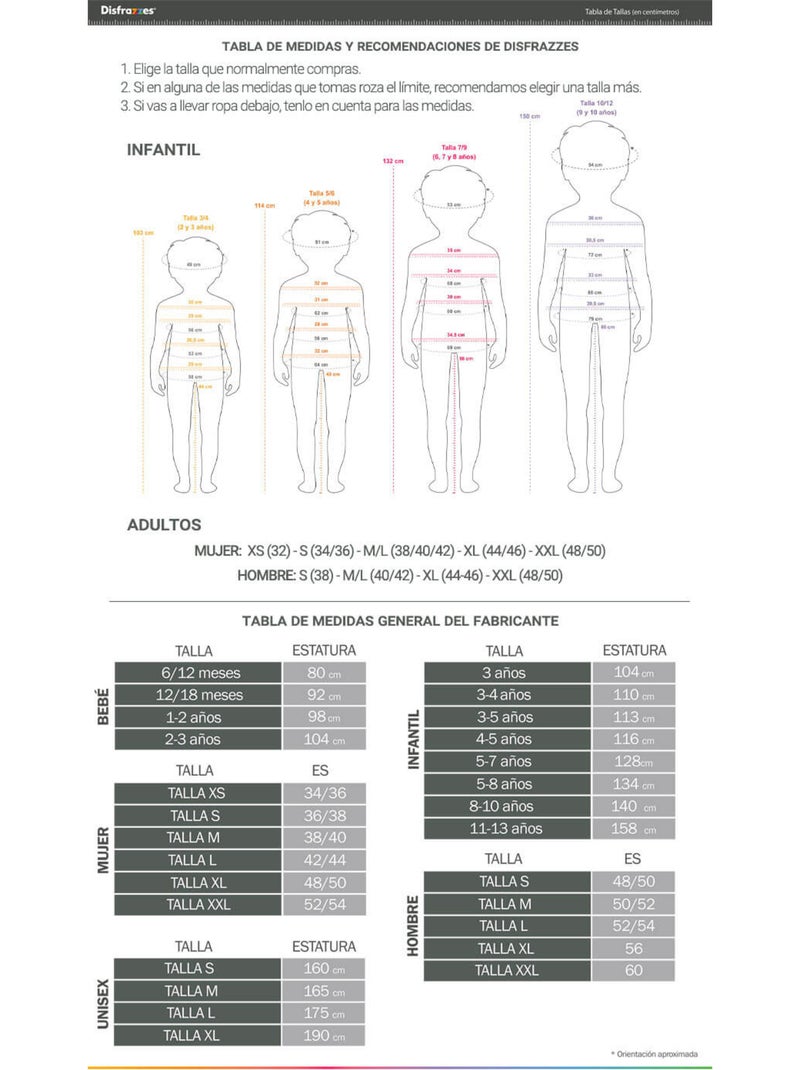 Costume da scheletro Multicolore - Kiabi