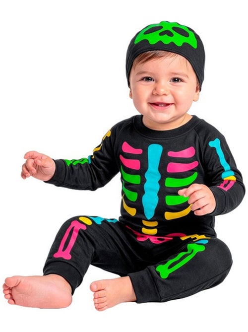 Costume da scheletro neon per bebè - Kiabi
