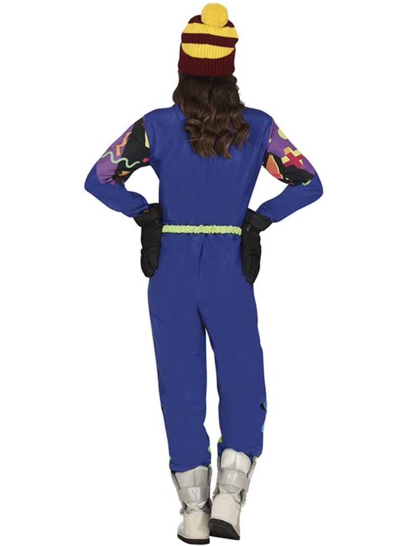 Costume da sciatore anni '80 Multicolore - Kiabi