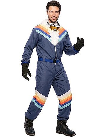 Costume da sciatore con cintura da uomo