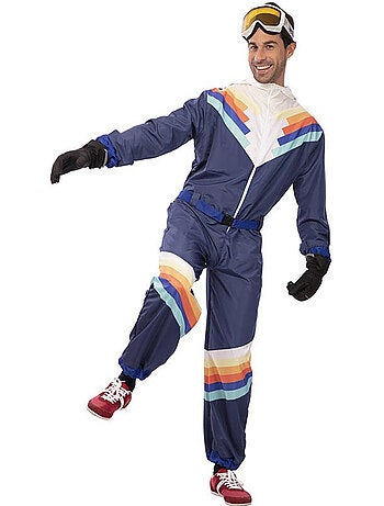 Costume da sciatore con cintura da uomo