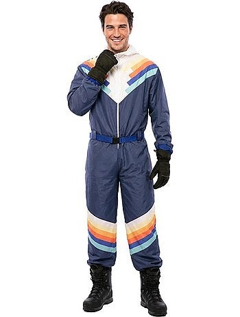 Costume da sciatore con cintura da uomo