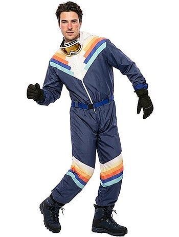 Costume da sciatore con cintura da uomo