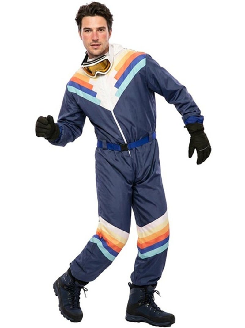 Costume da sciatore con cintura da uomo Multicolore - Kiabi