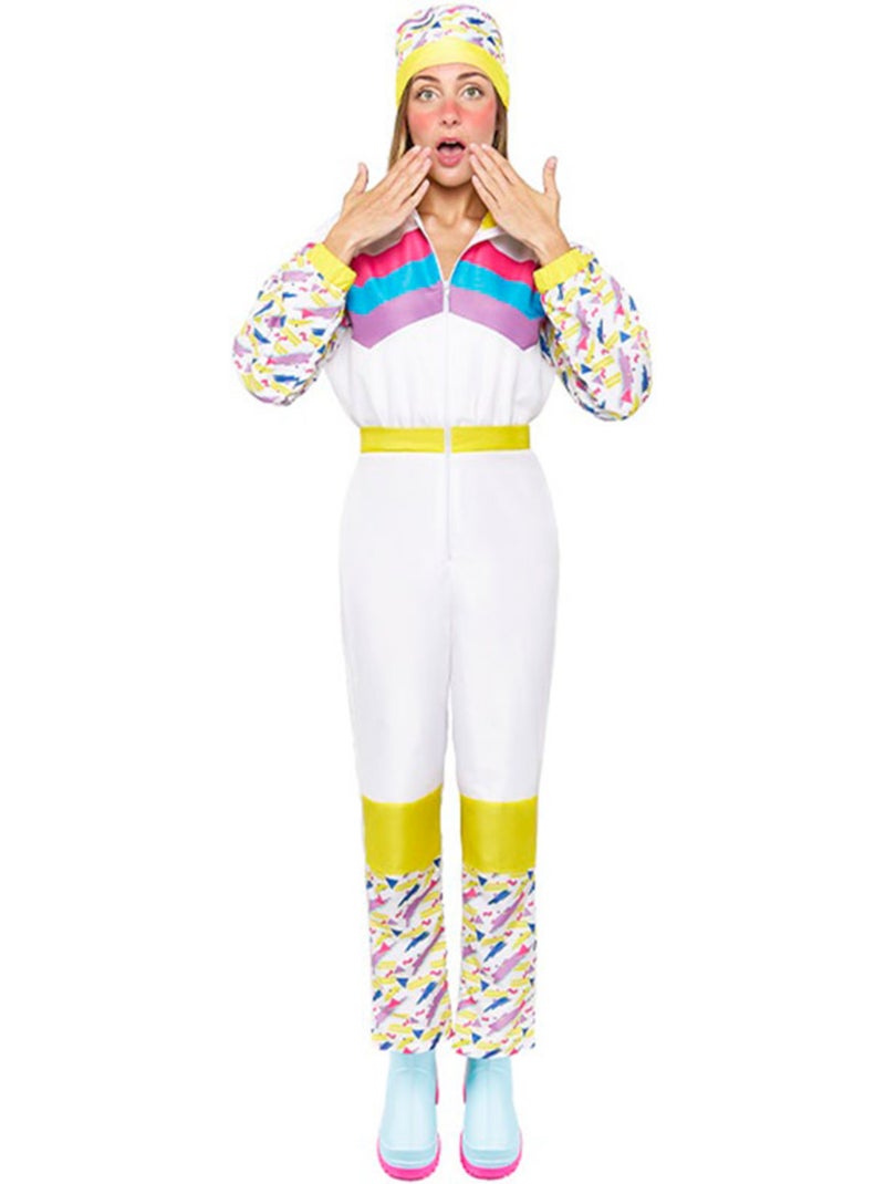 Costume da sciatore retrò Multicolore - Kiabi