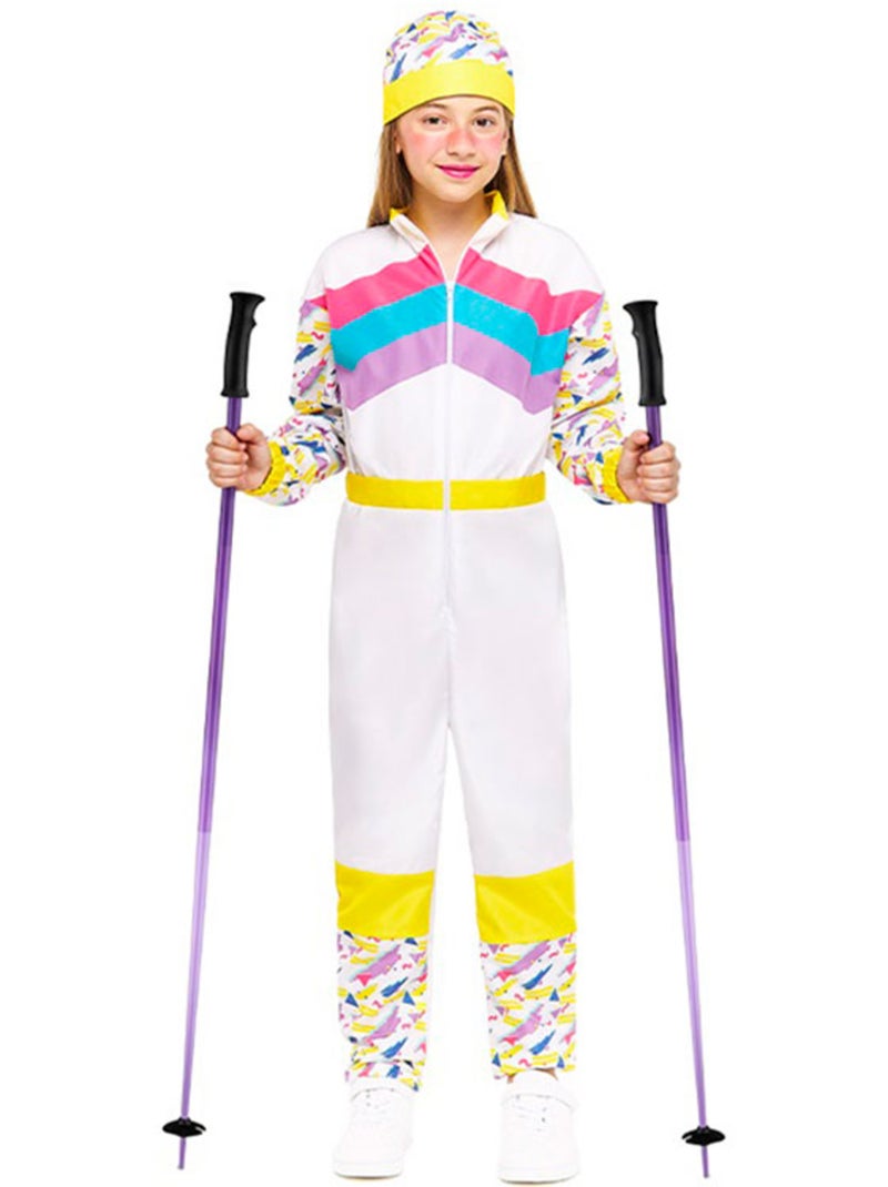 Costume da sciatore retrò Multicolore - Kiabi