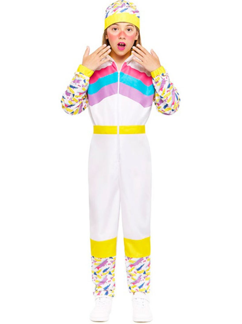 Costume da sciatore retrò Multicolore - Kiabi