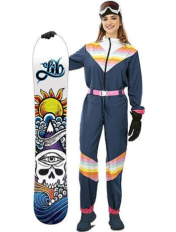 Costume da sciatrice con cintura da donna