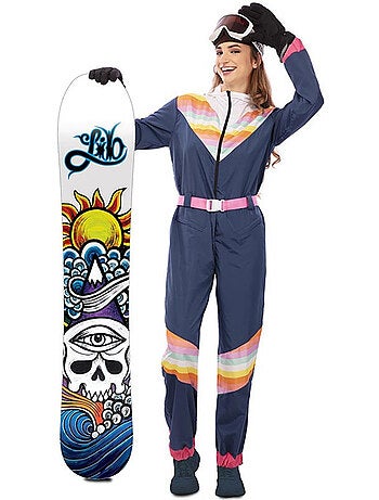Costume da sciatrice con cintura da donna