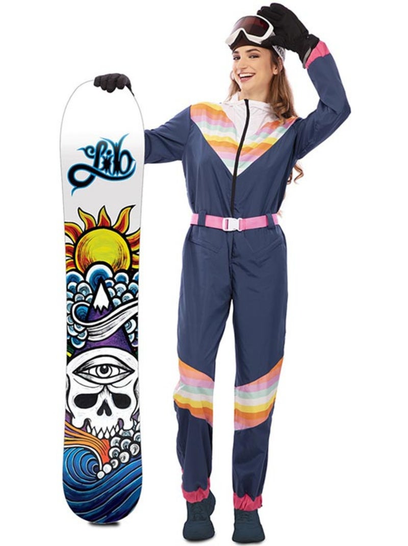 Costume da sciatrice con cintura da donna Multicolore - Kiabi