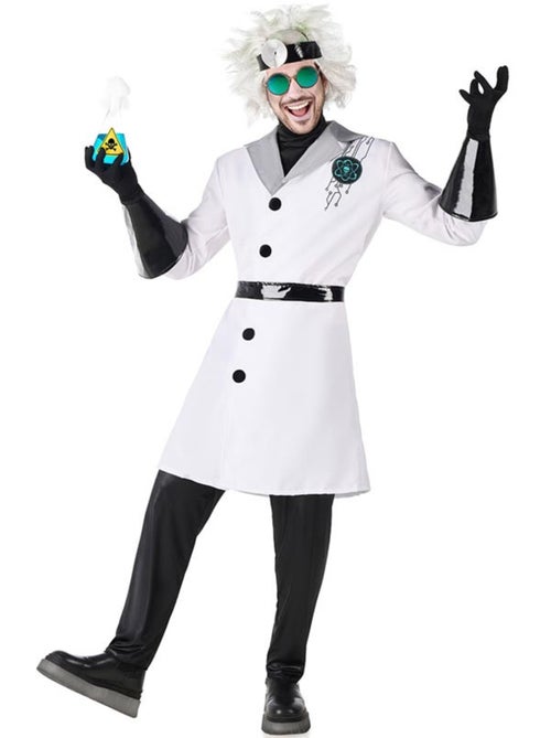 Costume da scienziato chimico pazzo da uomo - Kiabi