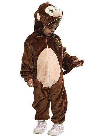 Costume da scimmia della giungla con cappuccio