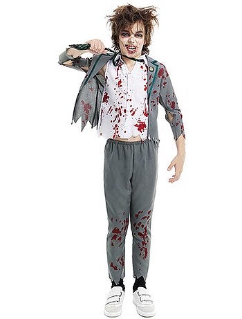 Costume da scolaro zombie con giacca