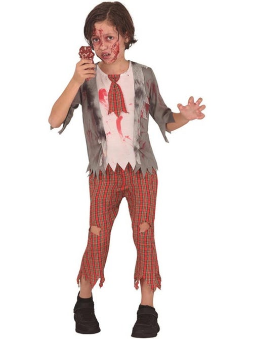 Costume da scolaro zombie - Kiabi