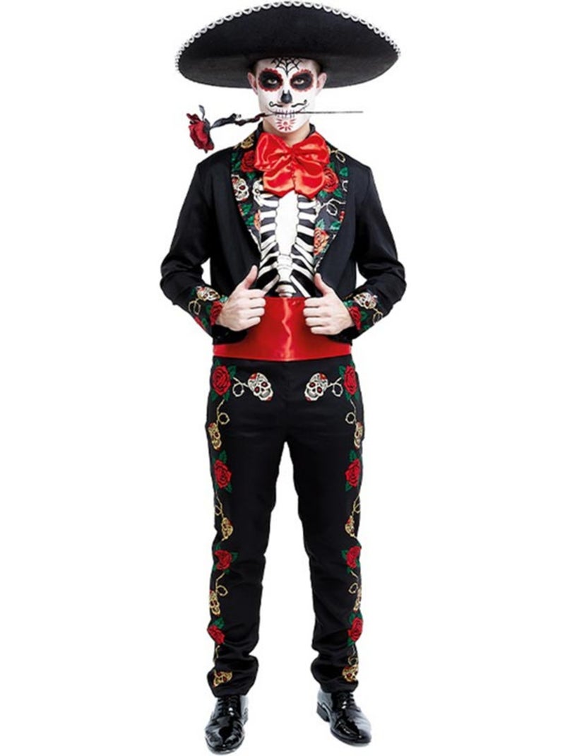 Costume da Señor Catrin per il Giorno dei Morti Multicolore - Kiabi