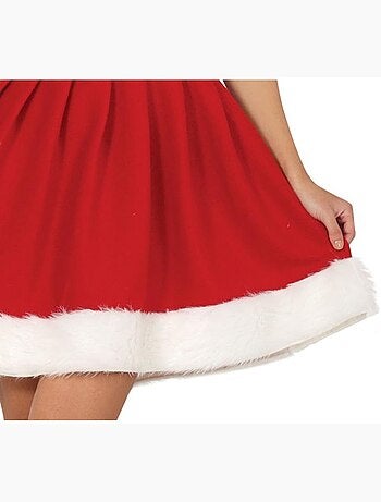 Costume da Signora Claus con cappuccio