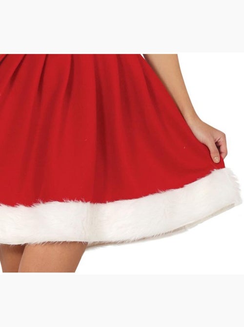 Costume da Signora Claus con cappuccio - Kiabi