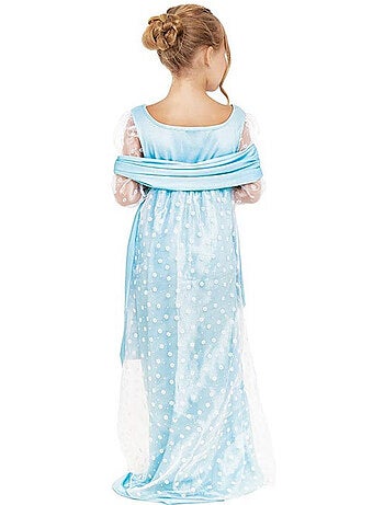 Costume da signora inglese azzurro chiaro