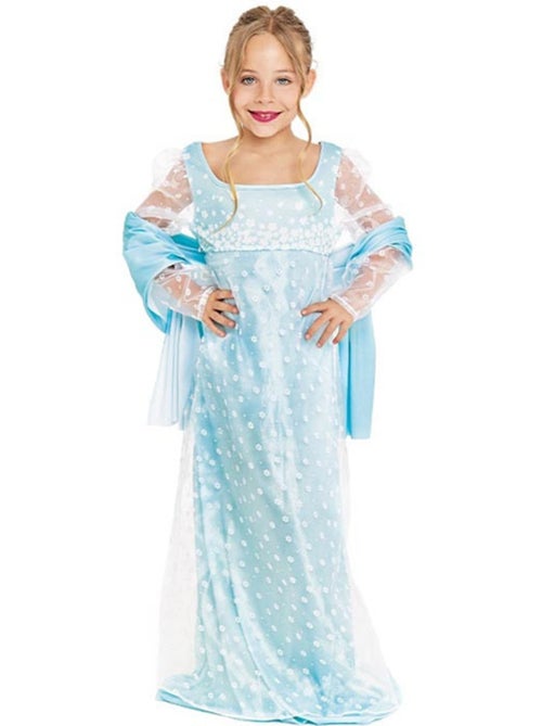 Costume da signora inglese azzurro chiaro - Kiabi