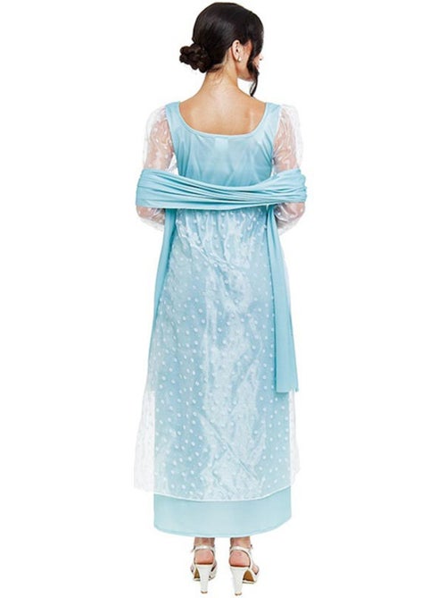 Costume da signora inglese azzurro chiaro - Kiabi