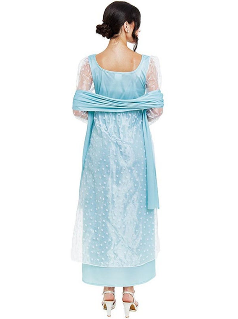 Costume da signora inglese azzurro chiaro Multicolore - Kiabi