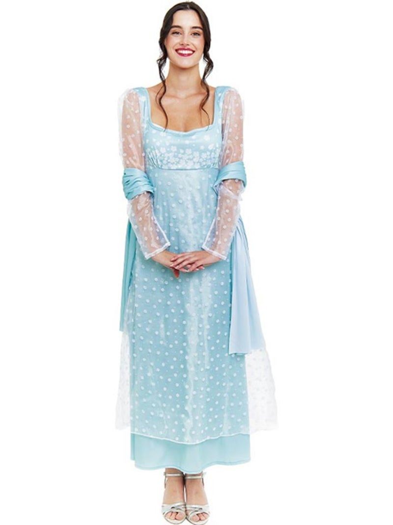 Costume da signora inglese azzurro chiaro Multicolore - Kiabi