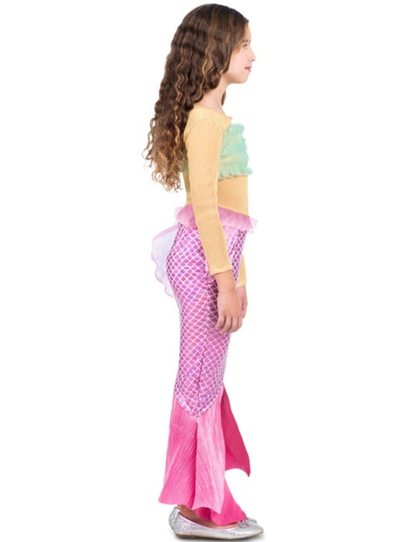 Costume da sirena con coda Multicolore - Kiabi