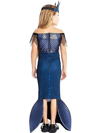 Costume da sirena malvagia con corona