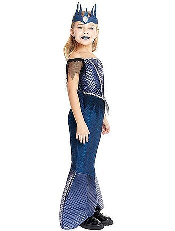 Costume da sirena malvagia con corona