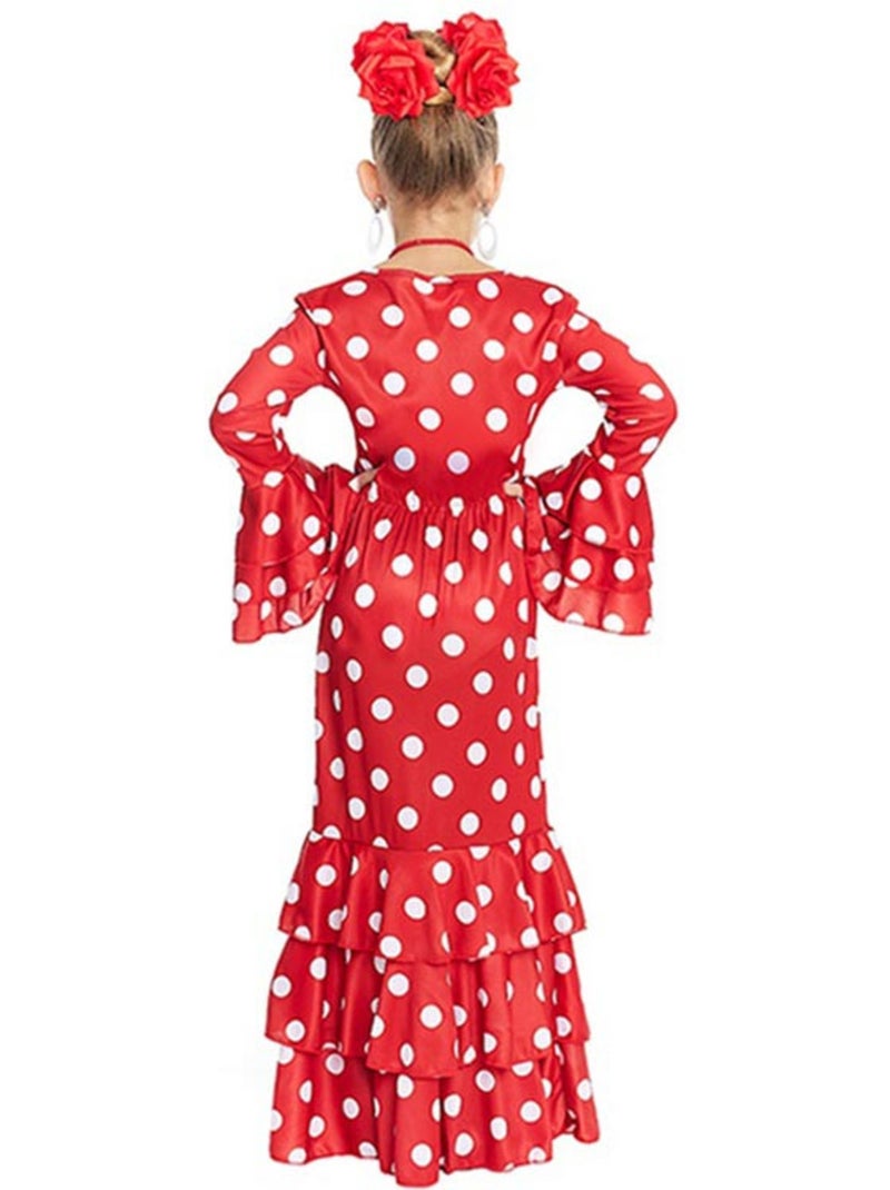 Costume da Sivigliana a pois Multicolore - Kiabi