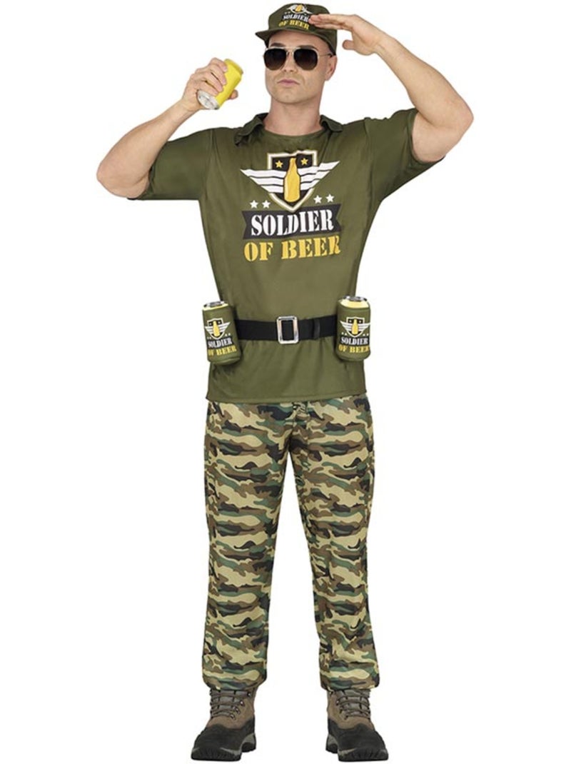 Costume da soldato della birra Multicolore - Kiabi
