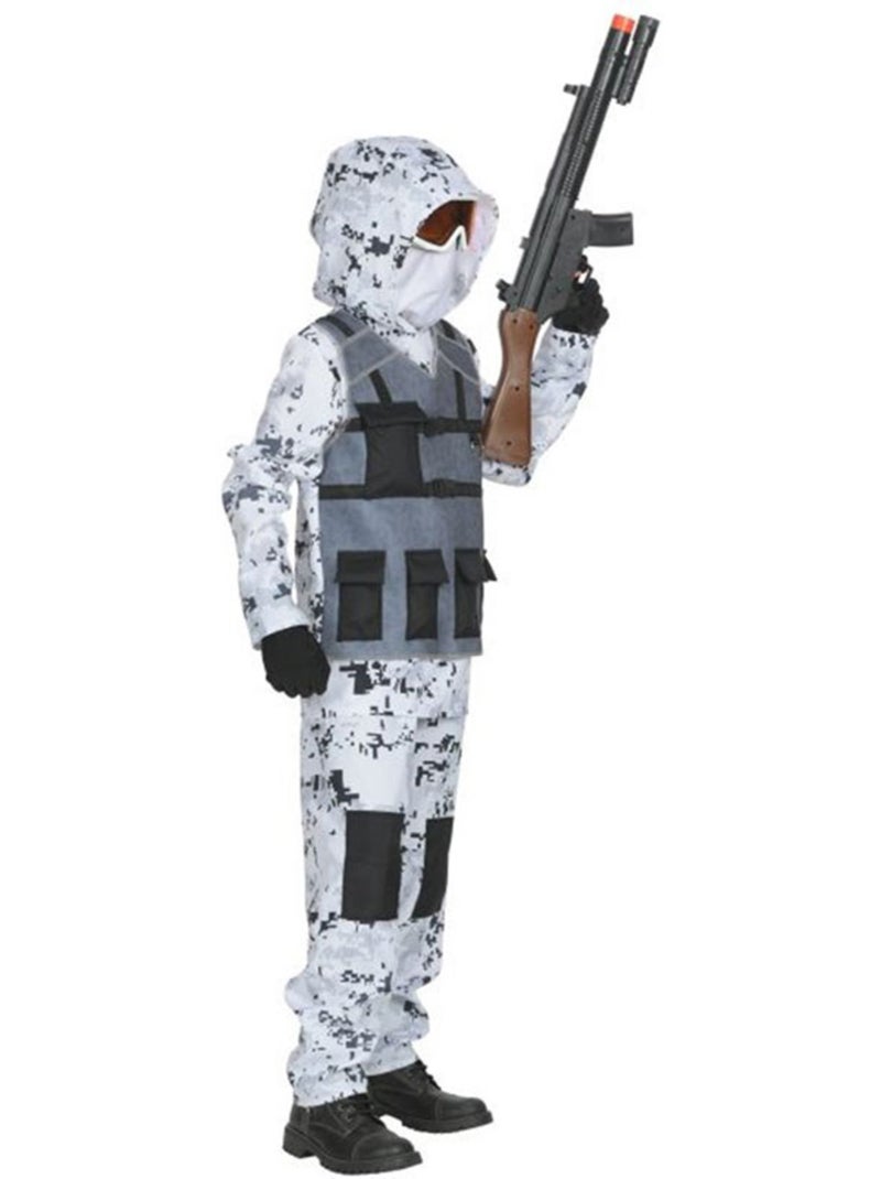 Costume da soldato delle forze speciali artiche Multicolore - Kiabi