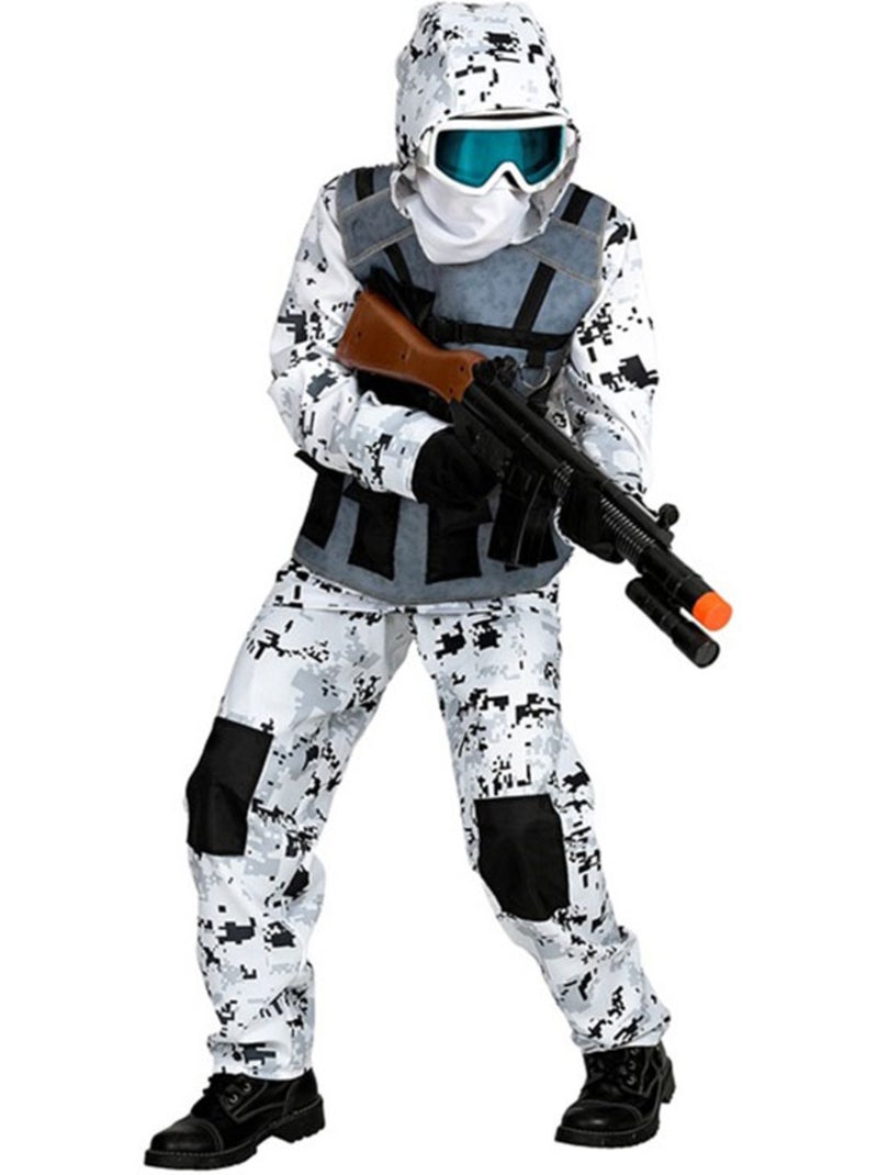 Costume da soldato delle forze speciali artiche Multicolore - Kiabi