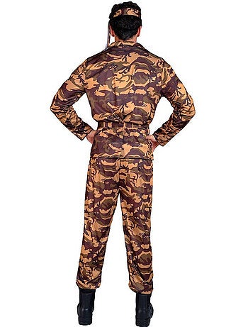 Costume da soldato mimetico