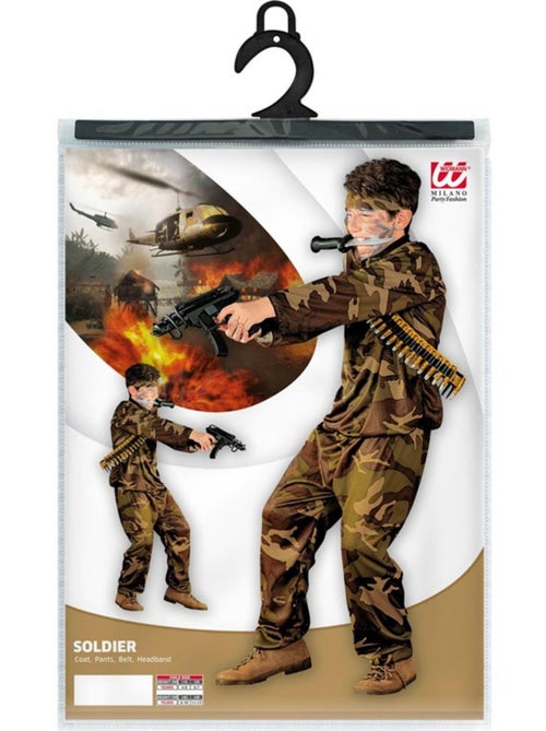 Costume da soldato mimetico - Kiabi